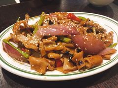 豉汁炒鹅肠-乾坤饭店
