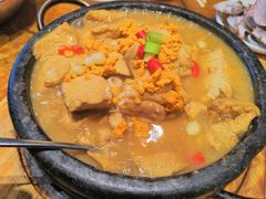 石锅海胆豆腐-日月昇海鲜码头(开发区五彩城店)
