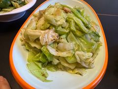 手撕有机莲花白-向外鱼乐·土菜·虹鳟鱼