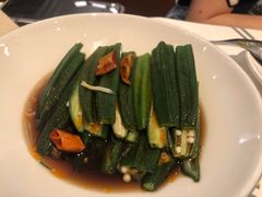 椒麻秋葵-港丽餐厅(高德置地店)