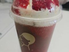 雪山莓莓桂花冻-喜茶(深圳东门1234店)