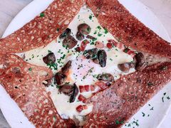 鸡蛋蘑菇熏肉荞麦可丽饼-RAC BAR(安福路店)