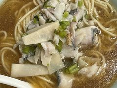 雪菜黑鱼面-奎元馆.百年奎元.非遗传承(西湖边的解放路店)