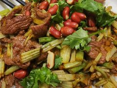 小炒黄牛肉拌粉-包小笼·金牌汤包(中山路店)