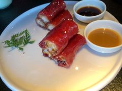 红米脆皮鲜虾肠-蝴蝶里·粤菜·点心(龙湖天街&滨江店)
