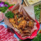 谁懂❗️粥底火锅配潮汕生腌有多鲜🤩