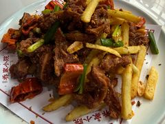 -乔家小院•非遗驴肉•本地小海鲜(滨河路店)