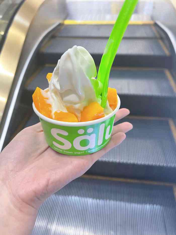 撒露欧洲冻酸奶(西单君太店)-"酸奶很不错哦,点了一杯水果的,38一杯,.