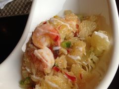 柚子虾沙拉-食肆&Fourteen(武林夜市店)