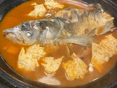 酱烧勾魂有机鱼头-农家大院(纪王店)