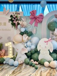 -美特派对气球装饰周岁宴百日宴宝宝 宴生日布置活动策划(曹杨店)