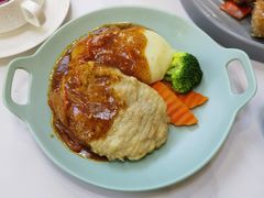 猪肉饼土豆泥-库滋明·俄罗斯特色美食(中央大街店)