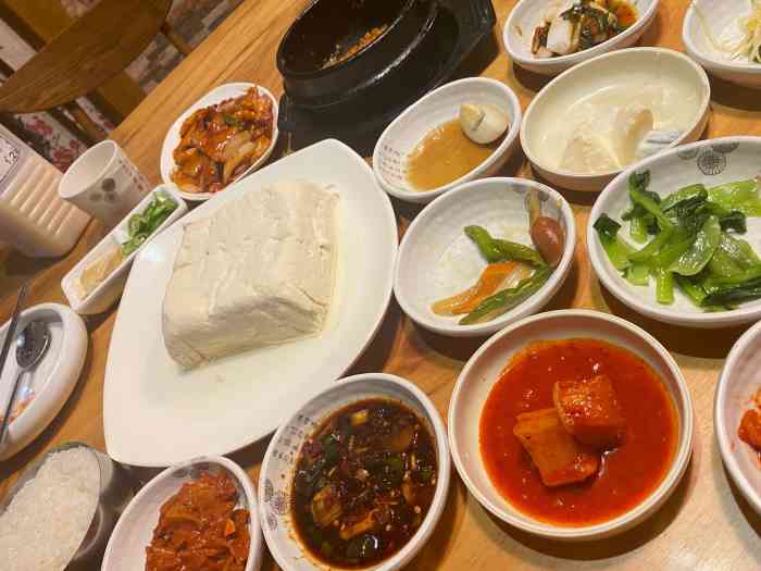 豆腐村韩国料理(厚街店)-"[薄荷]环境: 位置不太好找是在巷子里面.