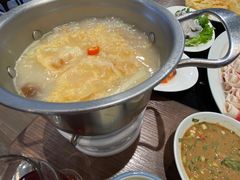 -不老仙金汤虾丸火锅