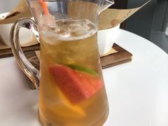 水果茶-樱花里音乐餐吧·牛扒椰子鸡(东圃店)