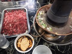 老北京铜锅-欣悦坊陈一刀热气羊肉火锅(清真路店)