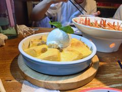 冰淇淋烤布雷-新白鹿餐厅(银泰西湖文化广场店)