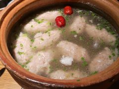 山泉水炖手工土猪肉丸子汤-老湘村·湖南土菜(天河维多利店)