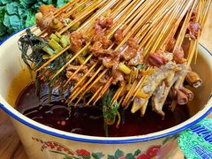 -拈签一笑黄牛肉辣卤串串