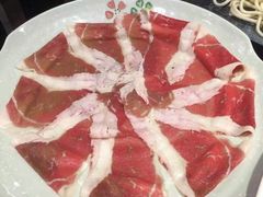 雪花牛肉-吴记老锅底麻辣火锅(福州路店)