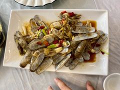 葱油蛏子-金海湾海鲜排档(朱家尖店)