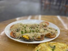 蒜蓉粉丝蒸扇贝-明记海鲜大排档(巽寮湾店)