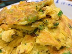 野胡葱炒土鸡蛋-吃饭皇帝大土家民族菜(正大广场店)