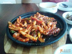 炒鱿鱼-郑阿姨的家·이모네·韩料&烤肉(武川路店)