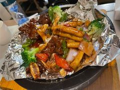 铁板牛排骨-小菜园新徽菜(阜阳颍州万达店)