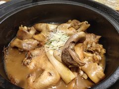 花雕霸王鸡-明仕田园酒店