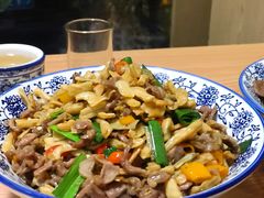 卜豆角炒鸡杂-好呷八大碗(五羊店)