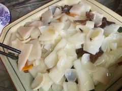 炒木耳淮山-铁炉农家菜馆