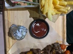 烤牛肉串拼盘套餐-遇见西木美式餐厅(体育路店)