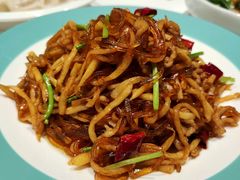 酸萝卜炒粉-双合园·海鲜水饺青岛菜(九水东路店)