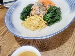 毛蛤蜊拌菠菜-新时代大酒店(仰口路店)