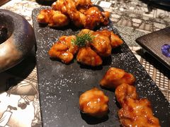 雪花糖醋里脊-绿茶餐厅(汇悦大融城店)