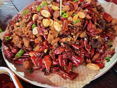 难忘辣子鸡-烤小呆碳烤大肉筋