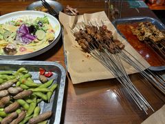 肥瘦-老兰家传统烧烤炒菜泡馍(小南门店)