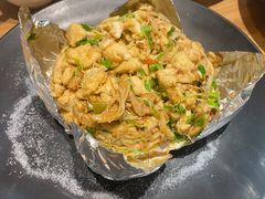 火焰豆腐包-朵朵开素食餐厅(后宰门街店)