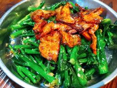 叉烧炒芥兰-农汤老店(顺联公园里店)