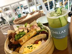 COMBO烟熏鲜嫩鸡胸肉配有机蔬菜-CHILLAX轻乐时(侨建·Hi City店)