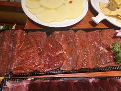雪花牛肉-三牦记·涮烤一体火锅(小河店)