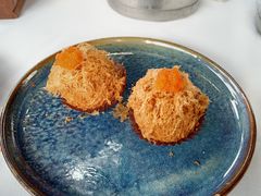 咖喱带子荔蓉酥-侨美·唐荔园·40年地道粤菜