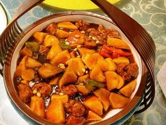 松子牛肉炒年糕-梁溪河畔·吉府花园(南长街南下塘店)