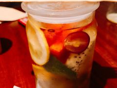 西瓜火龙果冷泡茶-卡朋厨房(289艺术园区店)