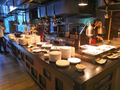 自助取餐区-OPEN開全日自助餐厅·牛肉火锅·海鲜(佛山希尔顿酒店)