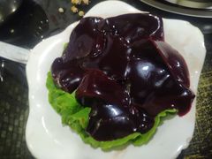 鸡血-黔府豆米火锅野菜馆(南马店)