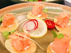 烟熏三文鱼小薄饼拼盘-La Creperie法餐厅(芮欧百货店)