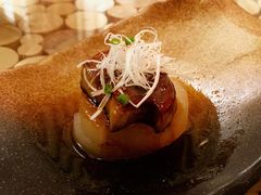 焦香鸭肝配煮白萝卜-西村日本料理(香格里拉饭店)