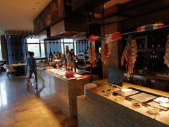 自助取餐区-上海金桥红枫万豪酒店-万豪中餐厅